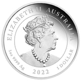 Quokka 2022 1oz Silver Proof Coloured Coin