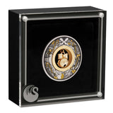Jingle Bell 2022 2oz Silver Antiqued Coloured Coin