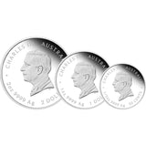 Australian Lunar Series III 2026 Year of the Horse Silver Proof Three-Coin Set