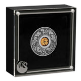 Year of the Horse Rotating Charm 2026 1oz Silver Antiqued Coin