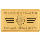 40 Years of Top Gun 2026 1g Gold Rectangular Coin in Card