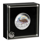 2026 Australian Emu 1oz Silver Coloured Coin