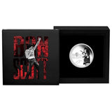 Bon Scott 2024 1oz Silver Proof Coloured Coin