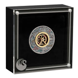Ferris Wheel 2025 2oz Silver Antiqued Coloured Coin