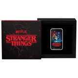 Stranger Things - Season 1 2026 1oz Silver Coloured Rectangular Coin