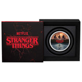 Stranger Things - The Upside Down 2026 1oz Silver Coloured Coin