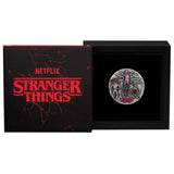 Stranger Things Villains 2026 2oz Silver Antiqued Coloured Coin