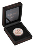 2026 Native Impressions - 1oz Wedge-Tailed Eagle Silver Super Incused Rose Gold Coin