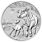 2021 1/2oz Silver Year of the Ox Coin