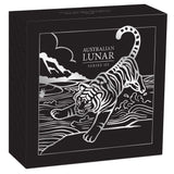 Australian Lunar Series III 2022 Year of the Tiger 1oz Silver Proof Coin