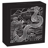 Lunar Series III 2024 Year of the Dragon 1oz Silver Gilded Coin