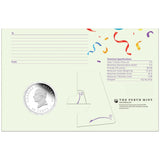 Happy Birthday 2026 1/2oz Silver Proof Coloured Coin in Card