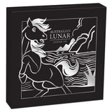 Australian Lunar Series III 2026 Year of the Horse 1 Kilo Silver Coloured Coin with Gold Privy Mark