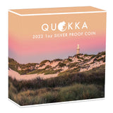 Quokka 2022 1oz Silver Proof Coloured Coin