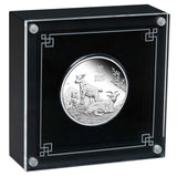 Australian Lunar Series III 2027 Year of the Goat 1oz Silver Proof Coin
