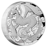 Chinese Myths and Legends Phoenix 2022 2oz Silver Proof High Relief Coin
