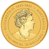 Australian Lunar Series III 2024 Year of the Dragon 1/4oz Gold Bullion Coin