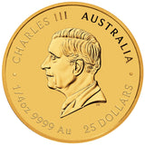 Lunar Series III 2025 Year of the Snake 1/4oz Gold Bullion Coin
