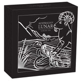 Australian Lunar Series III 2027 Year of the Goat 1oz Silver Proof Coin