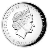 25th Anniversary Australian Kookaburra 2015 5oz Silver Proof High Relief Coin