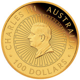 Great Southern Land 2026 1oz Gold Proof Chrysoprase Coin