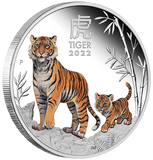 Australian Lunar Series III 2022 Year of the Tiger 1oz Silver Trio Coin Set