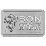 Bon Scott 80th Anniversary 2026 10g Silver Minted Bar