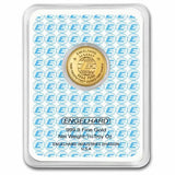 2025 Engelhard Gold Prospector Round 1/10oz