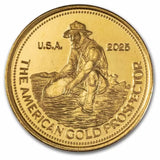 2025 Engelhard Gold Prospector Round 1/10oz