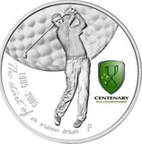 2005 $1 Centenary PGA Championship 1oz Silver Proof Coin