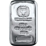 Germania Mint 100 gram Silver Cast Bar