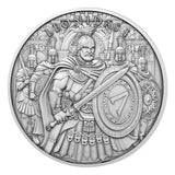 Legendary Warriors: Leonidas 1oz Silver Round