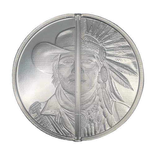 Western Warrior Divisible 1oz Silver Round