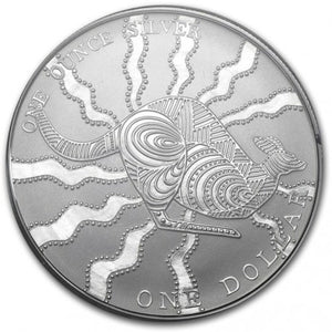 2002 Australian Kangaroo 1oz Silver Proof Coin