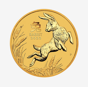 2023 Year of the Rabbit 1/10oz Gold Bullion Coin