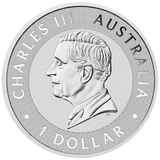 2026 Red Kangaroo 1oz Silver Coloured Coin in Card
