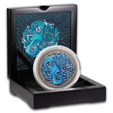 2025 Water Taniwha 2oz Silver Antique Coin