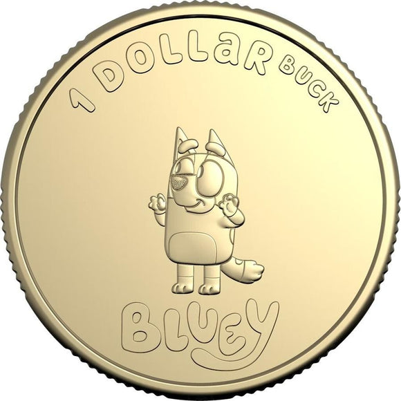 2024 $1 Bluey - Individual Bingo Coin