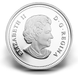 Canada 1oz Fine Silver Coin - Maple Leaf Crystal Raindrop