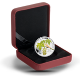 Canada 1oz Fine Silver Coin - Maple Leaf Crystal Raindrop