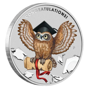 2018 Graduation 1oz Silver Coin