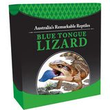 2015 $1 Australia's Remarkable Reptile Blue Tongue Lizard 1oz Silver Coloured Proof Coin