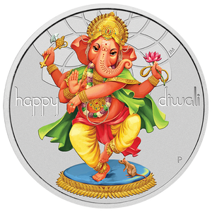 2018 Diwali Festival 1oz Silver