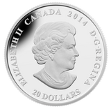 Canada 1oz Fine Silver Coin - Stained Glass: Casa Loma