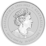 Australian Lunar Series III 2024 Year of the Dragon 1 Kilo Silver Bullion Coin