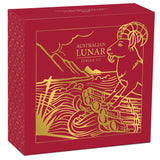 Australian Lunar Series III 2027 Year of the Goat 1/10oz Gold Proof Coin