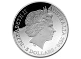 2019 $5 1oz Fine Silver Proof 1812 A New Map of the World - Captain Cook's Tracks