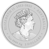 2024 Year of the Dragon 2oz Silver Bullion Coin