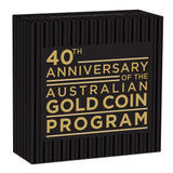 40th Anniversary of the Australian Nugget Gold Coin Program 2026 1oz Silver Proof Gilded Coin