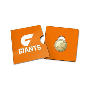 2023 AFL $1 GWS Giants Coin - UNC